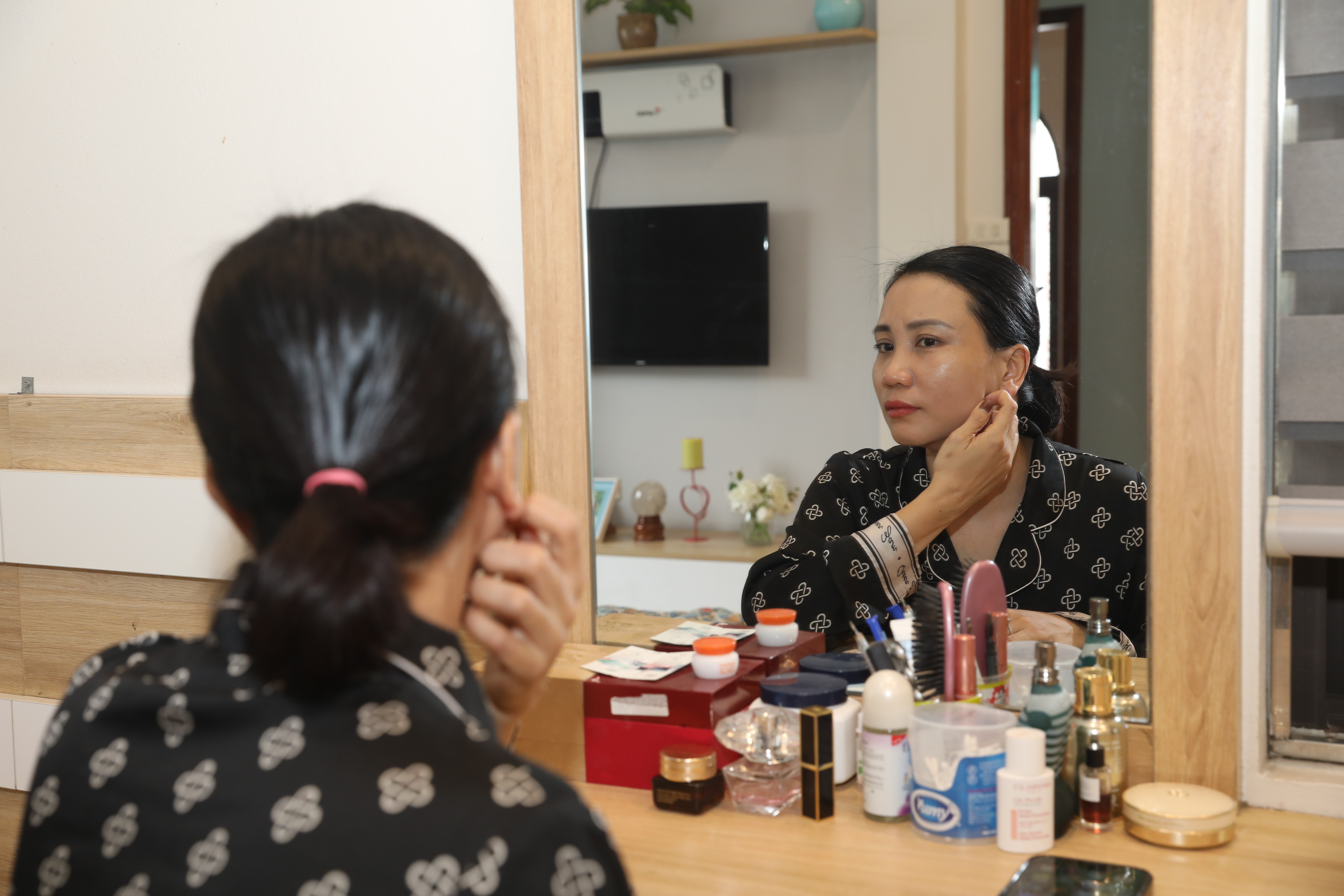 Chị Hà từng tự ti, lo lắng mỗi khi nhìn mình trong gương