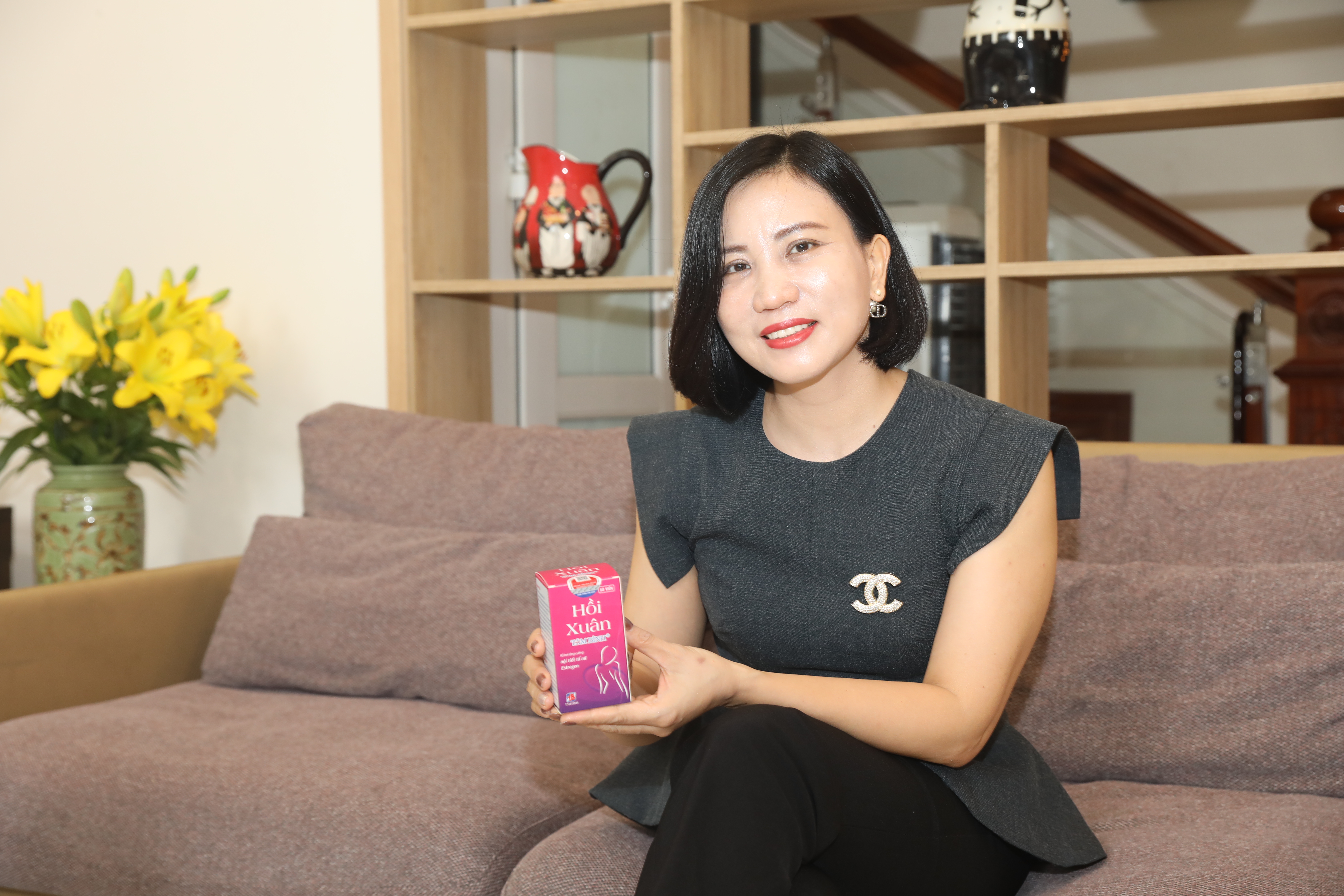 Dùng Hồi xuân Tâm Bình, chị Hà cải thiện sức khỏe, ngoại hình và sinh lý