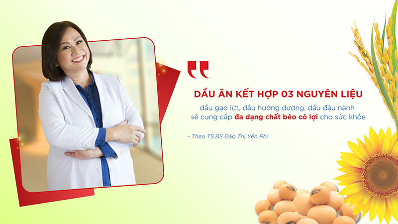 Chọn dầu ăn theo cách của chuyên gia - Loại kết hợp các thành phần được loạt tổ chức y tế hàng đầu nghiên cứu - 3