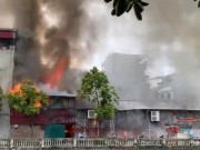 Tin tức - Tin tức 24h: Cháy kèm tiếng nổ lớn tại quận Nam Từ Liêm, Hà Nội