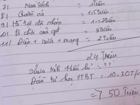 Liệt kê chi tiêu nuôi 4 con ở quê, mẹ bỉm Việt gây choáng khi tốn 50 triệu/tháng cũng chưa đủ
