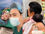 Yêu con - 8 năm ròng rã “tìm con”, Thanh Duy U40 lên chức bố bỉm sữa, khéo phụ vợ Kha Ly chăm ái nữ