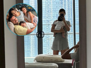 Yêu con - Sau khi có con với chồng Tây, Hà Anh thừa nhận mắc cùng lúc 2 bệnh, cảnh bỉm sữa không như ảnh mạng