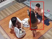 Yêu con - Camera ghi lại cảnh thân mật của cặp vợ chồng trẻ trước mặt con nhỏ, dân tình liên tục bình luận
