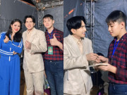 Yêu con - Quách Ngọc Ngoan 1m85, Lê Phương 1m7, con trai 12 tuổi vóc dáng cao lớn, ngang ngửa khi đứng cạnh Đan Trường