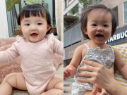Yêu con - Loạt khoảnh khắc giống nhau đến bất ngờ của con gái Winnie nhà Đông Nhi Ông Cao Thắng và Suchin nhà Cường Đôla