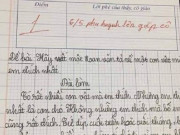 Yêu con - Bé tiểu học viết văn tả con vật yêu thích, cô giáo đọc xong liền mời phụ huynh đến trường