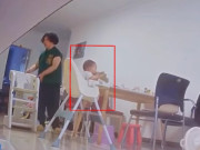 Yêu con - Con 1 tuổi ở nhà với mẹ và bà nội, camera ghi lại cảnh tượng kinh hoàng trong nhà bếp khiến nhiều người xót xa