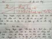 Yêu con - Bài văn bị chấm 2 điểm khiến cõi mạng bức xúc khi giáo viên nhận xét học sinh “khó thành người tử tế”