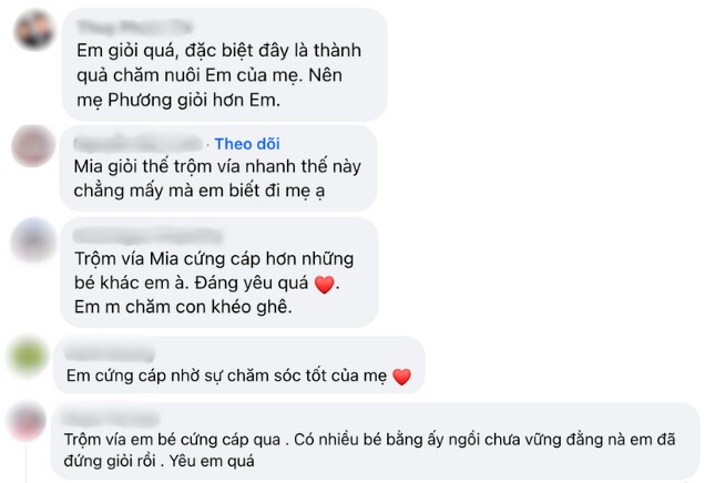 Mia con gái diễn viên Lan Phương mới 6 tháng đã biết đứng, bụ bẫm, cứng cáp khiến hội mẹ bỉm mê đắm - 4