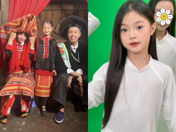 Choáng với nhan sắc đời thực sang chảnh như Hoa hậu của bé gái dân tộc nghèo gây sốt trên VTV