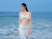 Thời trang - "Em gái Quỳnh Búp Bê" quê Thái Bình ngày càng gợi cảm, mặc áo tắm khoe dáng nhưng ai cũng chú ý vòng 2