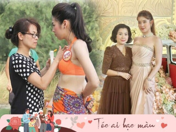 2 nàng hậu Việt có mẹ là trợ lý đi theo tháp tùng, nhan sắc long lanh không thua con gái nổi tiếng