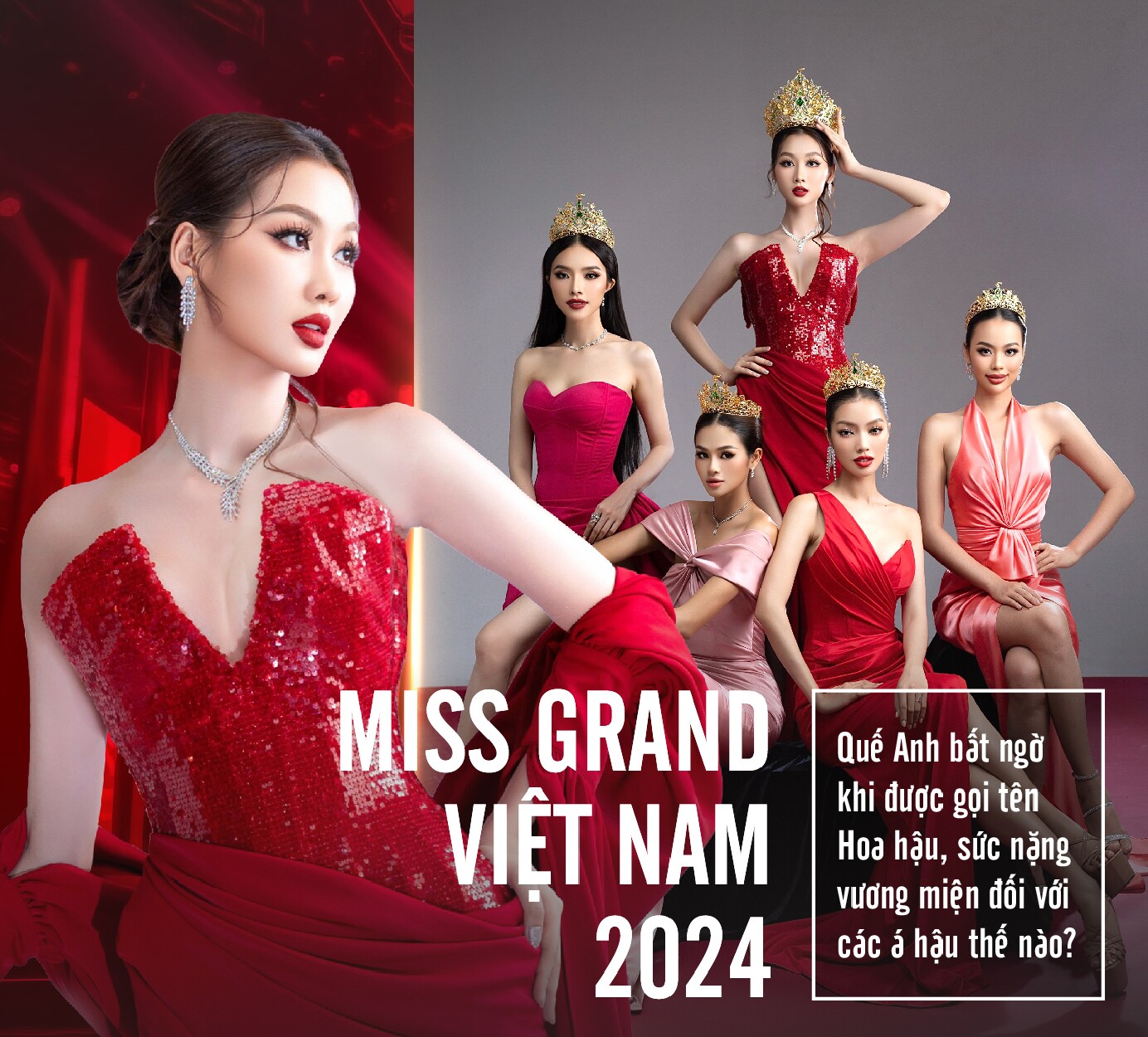 Miss Grand Vietnam 2024: Quế Anh bất ngờ khi được gọi tên Hoa hậu, sức nặng vương miện đối với các á hậu thế nào? - 2