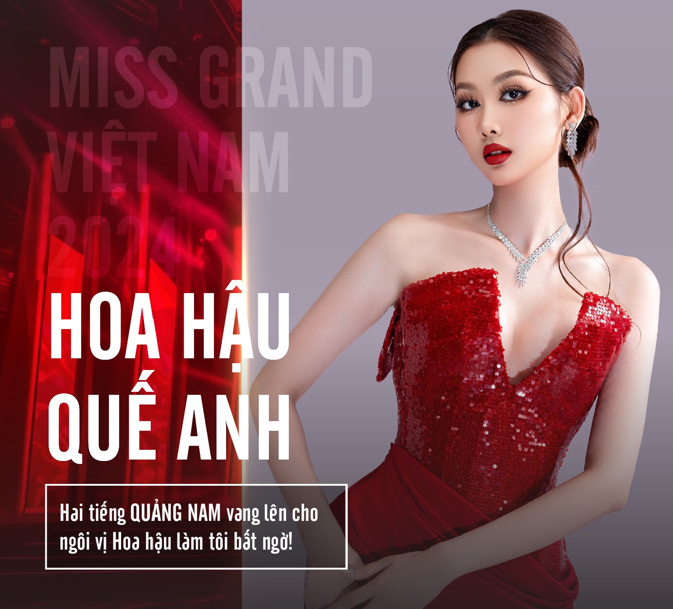 Miss Grand Vietnam 2024: Quế Anh bất ngờ khi được gọi tên Hoa hậu, sức nặng vương miện đối với các á hậu thế nào? - 4