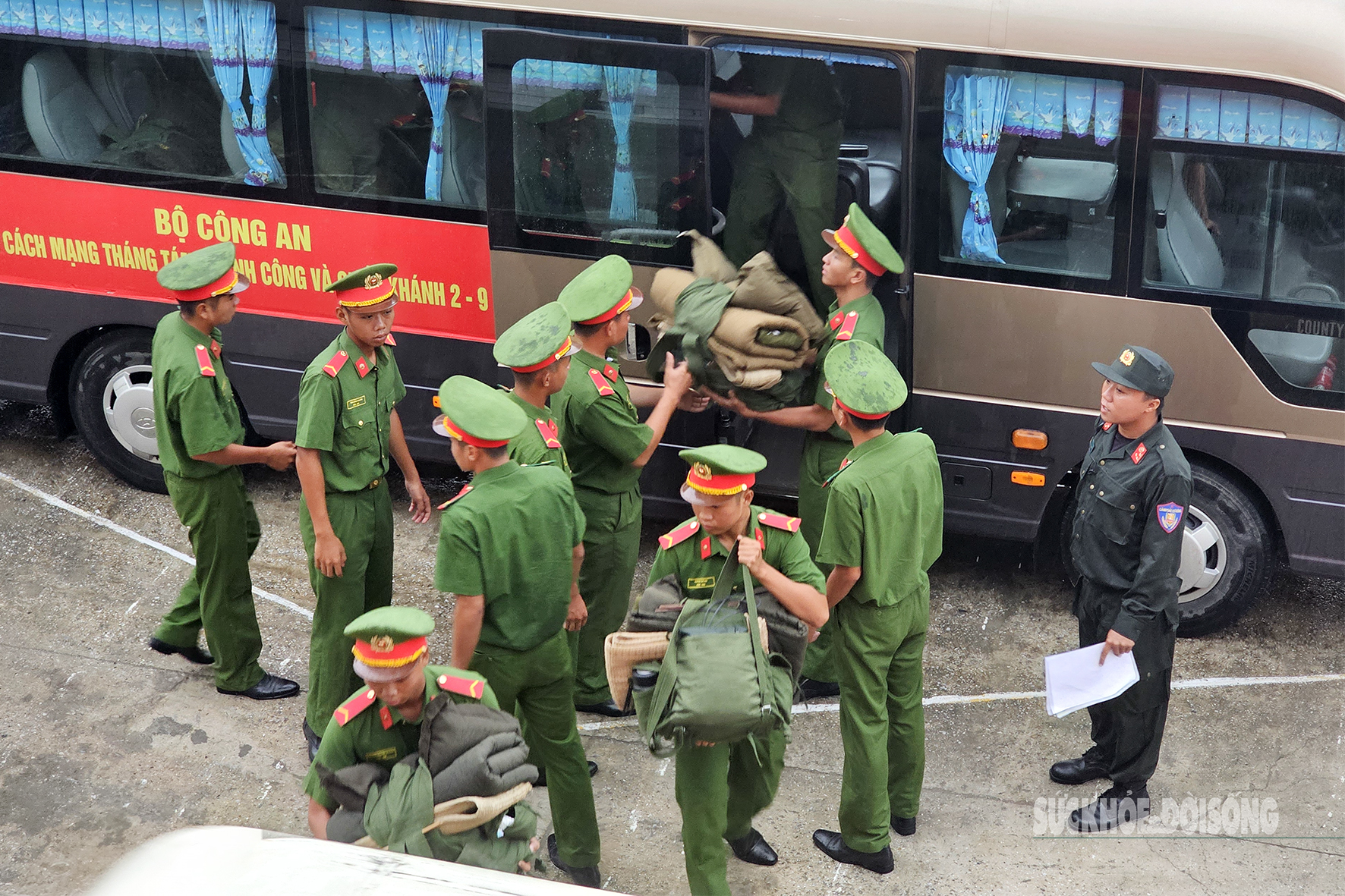 Sẵn sàng luyện tập để tham gia diễu binh, diễu hành trong sự kiện trọng đại của đất nước