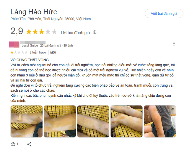 Một bài đăng phản ánh của phụ huynh sau khi cho con đi trại hè. Ảnh: a classTextlinkBaiviet hrefhttps://eva.vn/Phụ nữ/a số.