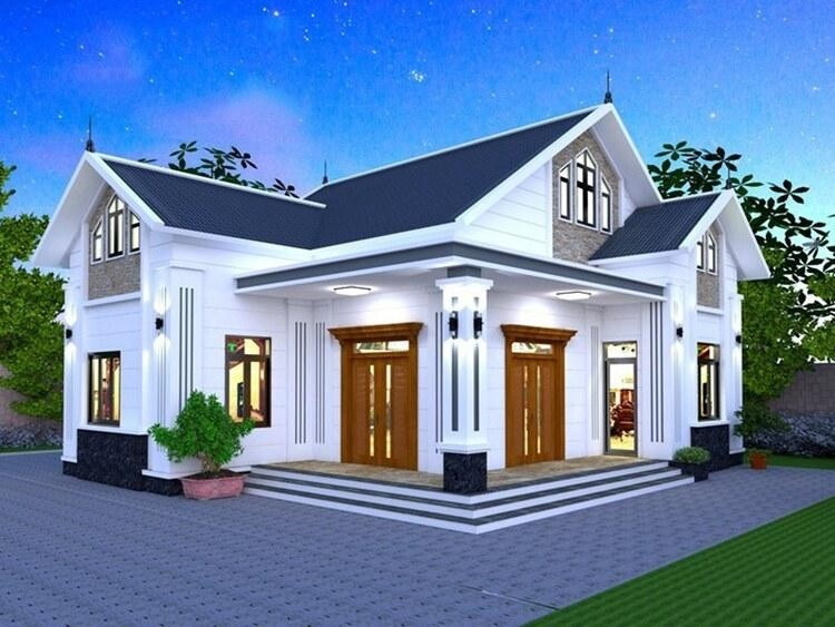 10 mẫu nhà cấp 4 phổ biến nhất năm 2025 - 7