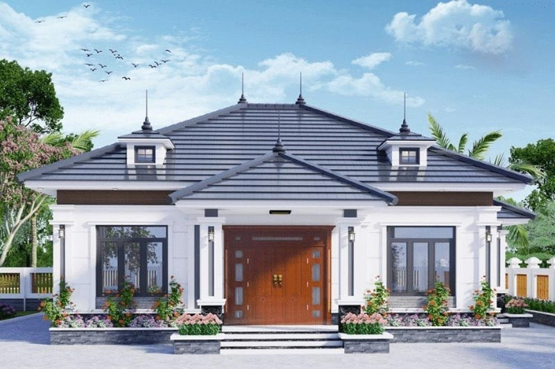 10 mẫu nhà cấp 4 phổ biến nhất năm 2025 - 8
