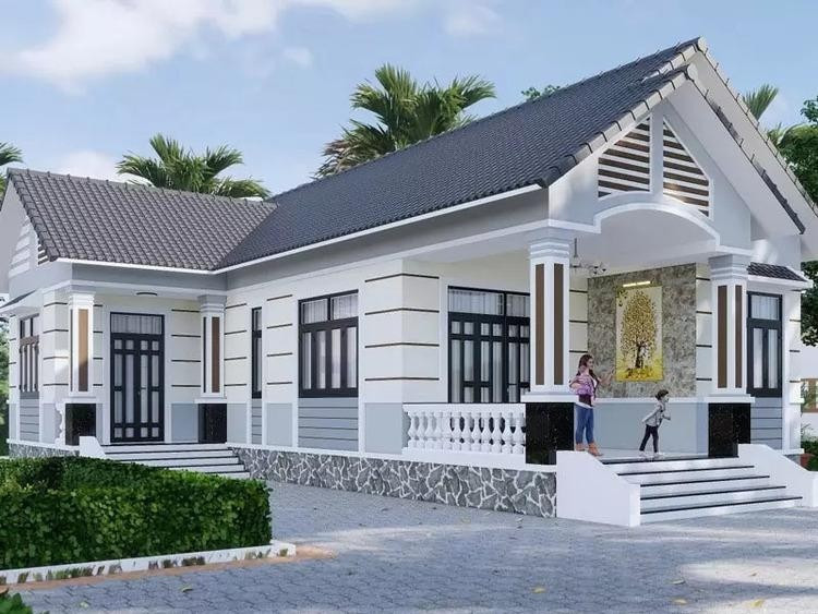 10 mẫu nhà cấp 4 phổ biến nhất năm 2025 - 9