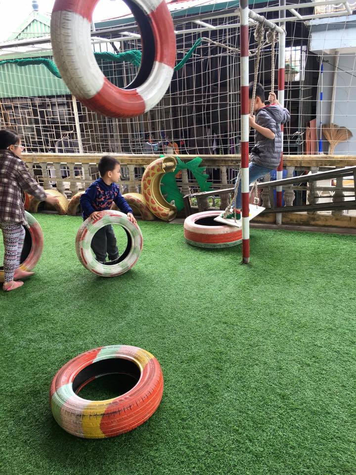 Ông bố Hà Nội tự tay làm trại hè ý nghĩa, 4 con vui sướng tận hưởng mùa hè - 4