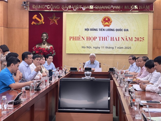 Hôm nay 11/7, Hội đồng Tiền lương quốc gia đã họp về phương án tăng lương tối thiểu năm 2026.