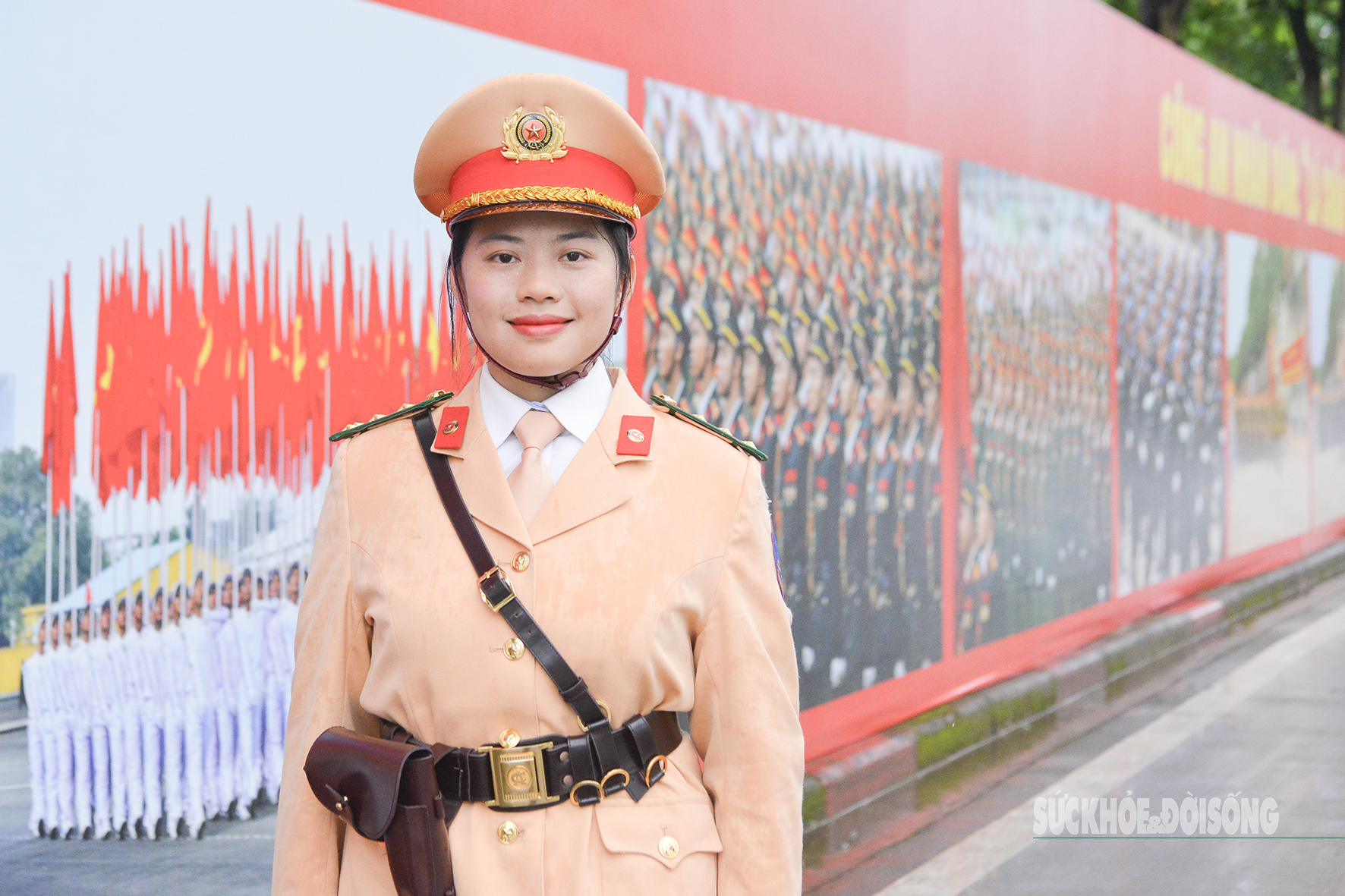 Chiến sĩ Lê Thị Hồng Phượng.