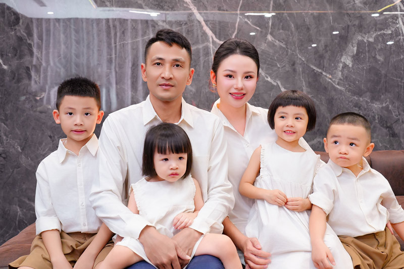 Tổ ấm viên mãn của cặp đôi 