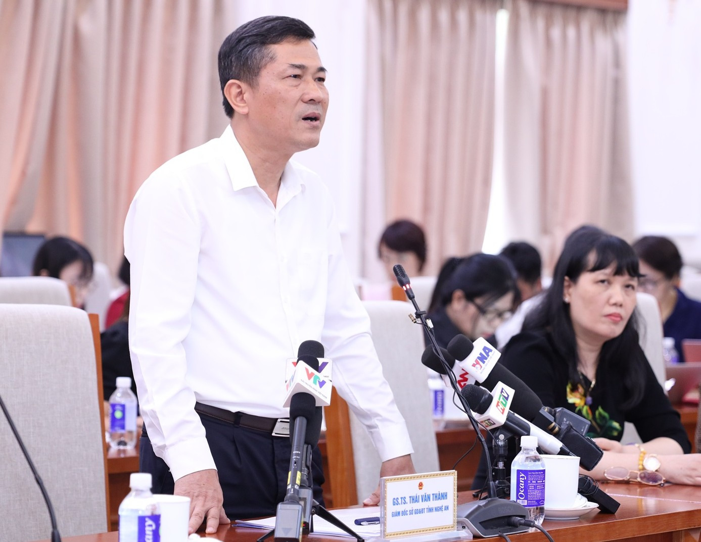 GS Thái Văn Thành, Giám đốc Sở GD-ĐT Nghệ An.