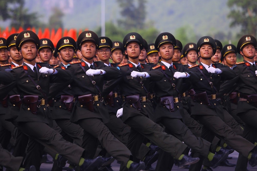 Quân đội, Công an tổng hợp luyện chuẩn bị kỷ niệm 80 năm Quốc khánh - 12