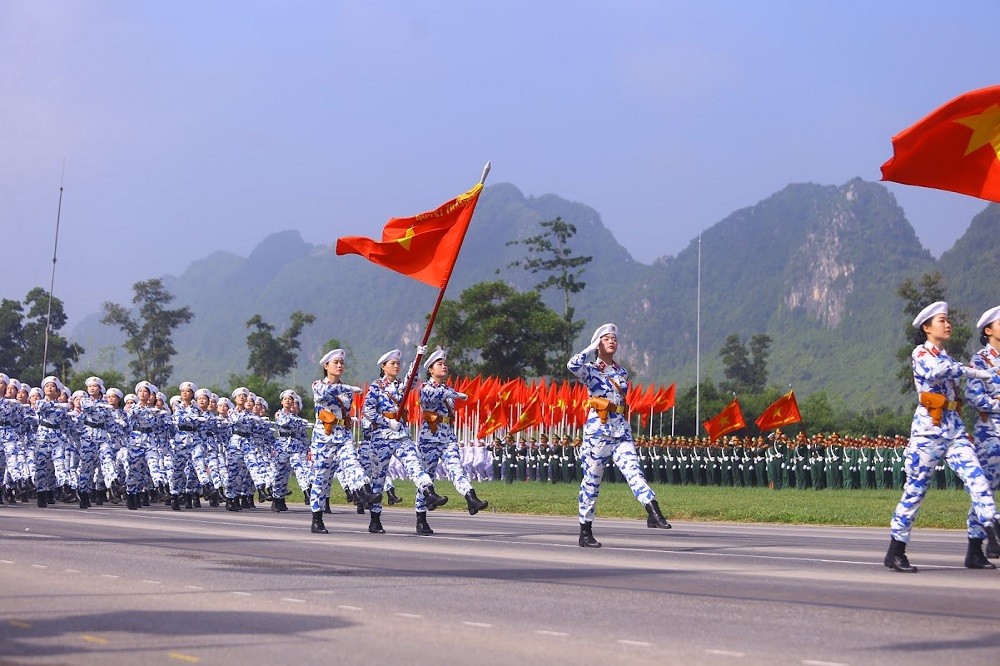 Quân đội, Công an tổng hợp luyện chuẩn bị kỷ niệm 80 năm Quốc khánh - 7