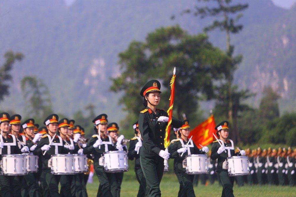Quân đội, Công an tổng hợp luyện chuẩn bị kỷ niệm 80 năm Quốc khánh - 15
