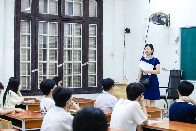 Thí sinh dự thi lớp 10 năm học 2025 - 2026.