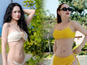 Thời trang - Hoa hậu Hương Giang và dàn mỹ nhân khoe dáng với bikini