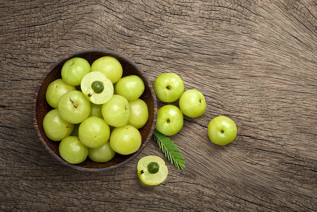 Quả amla (lý gai) có tác dụng bảo vệ cơ thể chống lại bệnh mạch vành.