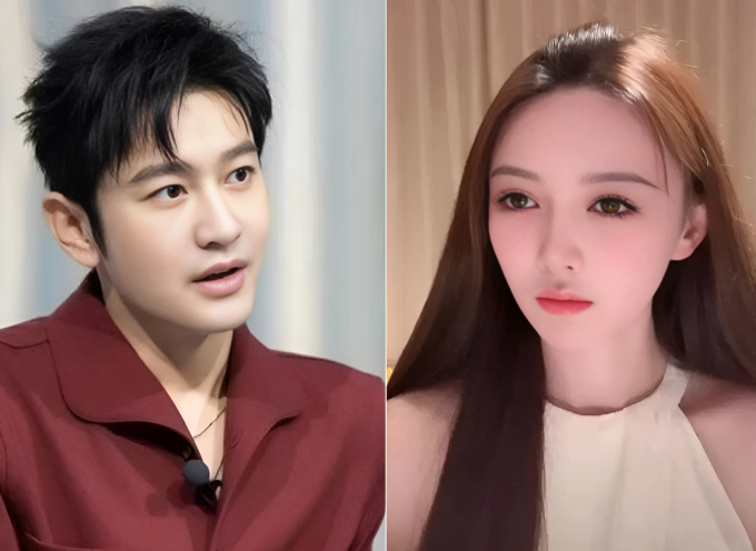 Huỳnh Hiểu Minh và Diệp Kha được cho đã chia tay. Ảnh: Weibo