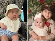 Yêu con - Hai con đáng yêu của Á hậu Tú Anh và chồng trẻ