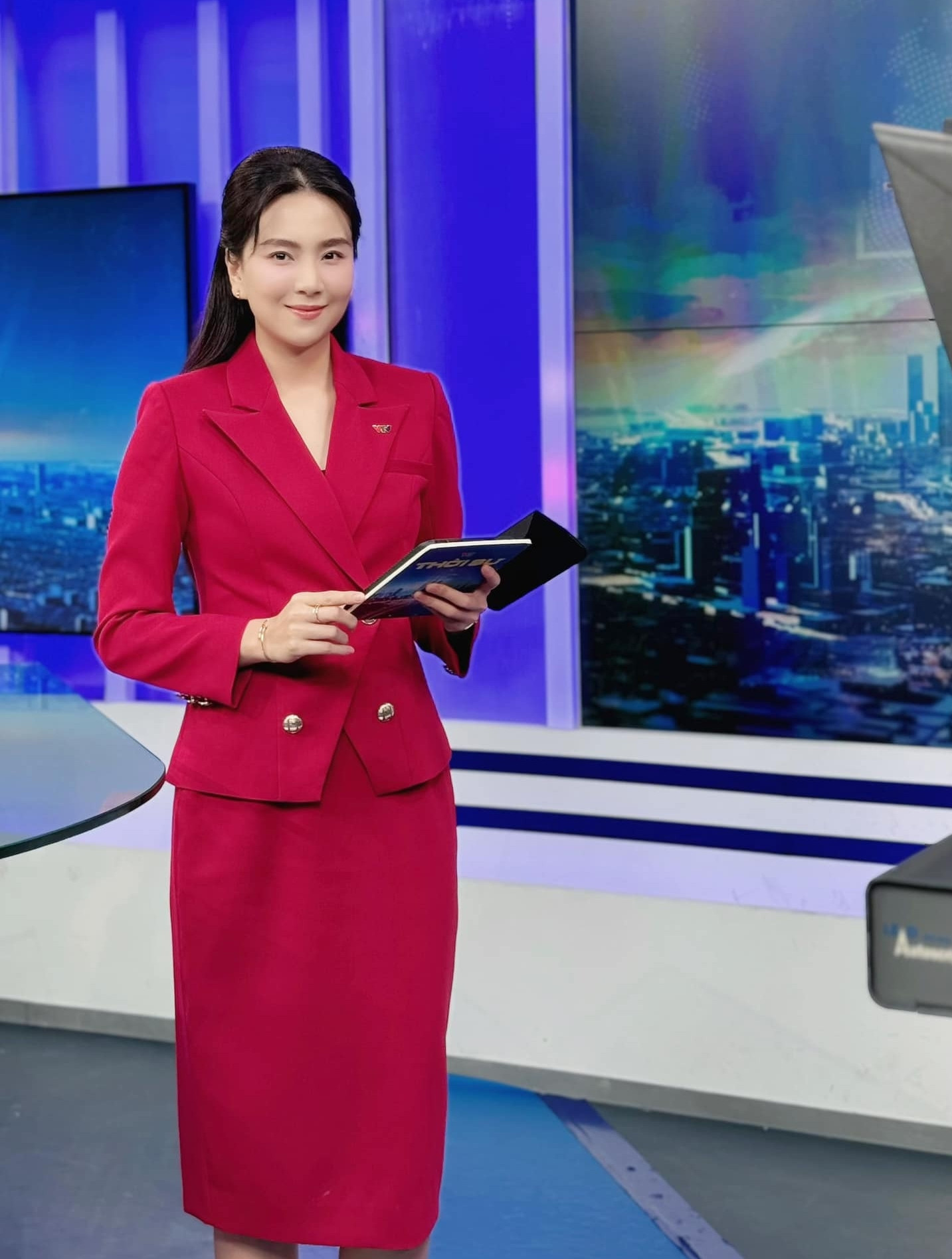 MC Mai Ngọc từng được trao giải MC xinh đẹp nhất VTV.