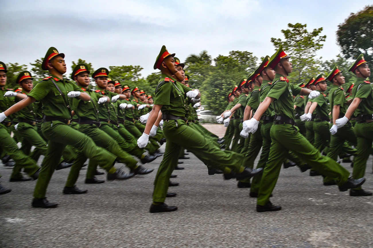 Công an Hà Nội hợp luyện bảo đảm an ninh, trật tự các hoạt động kỷ niệm 80 năm Quốc khánh 2/9 - 3