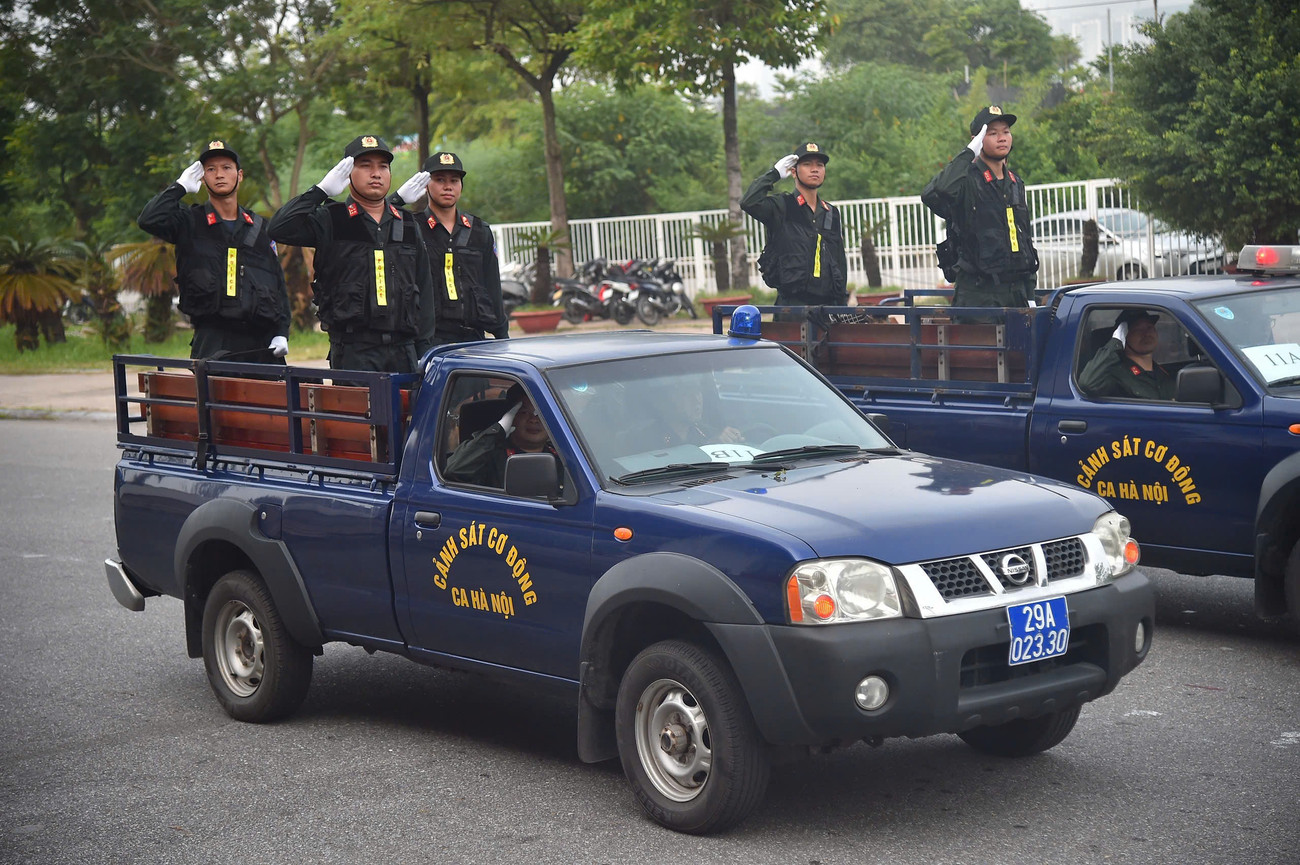 Công an Hà Nội hợp luyện bảo đảm an ninh, trật tự các hoạt động kỷ niệm 80 năm Quốc khánh 2/9 - 5