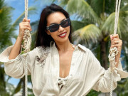 Thời trang - Chọn váy áo du lịch tôn dáng như Hà Anh