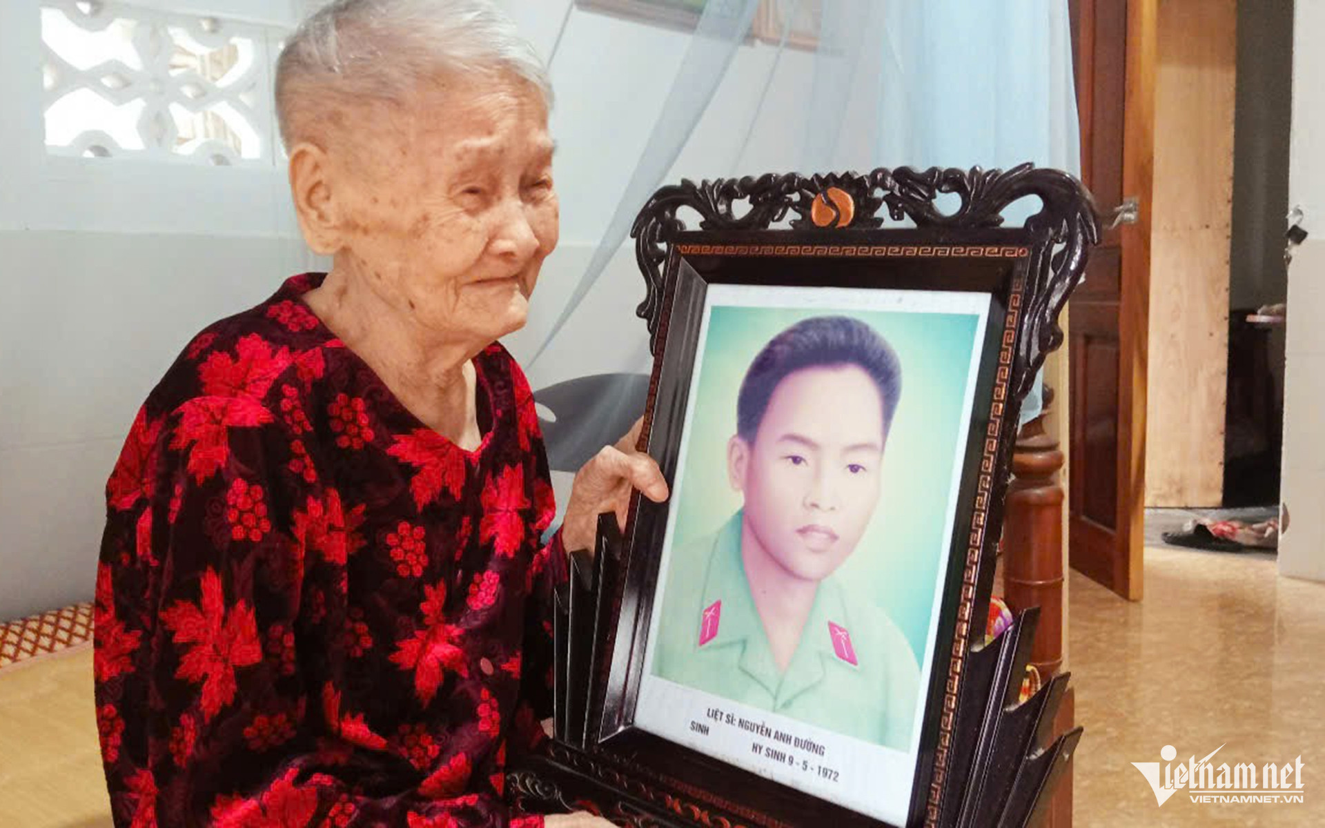 Liệt sĩ Nguyễn Anh Đường hy sinh đã hơn nửa thế kỷ, mẹ Ngụ tin sẽ, có manh mối về nơi con ngã xuống trong quãng thời gian còn lại của mình. Ảnh: Sỹ Thông