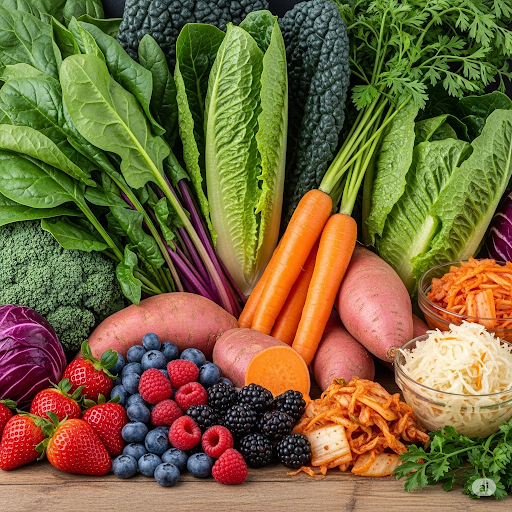 Một số loại rau quả có tác dụng chống viêm hỗ trợ phòng bệnh viêm ruột.