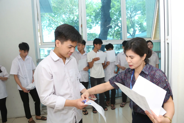 Thí sinh tham dự kỳ thi tốt nghiệp THPT 2025.