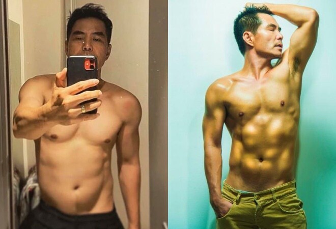 Trung Dũng kín tiếng về chuyện tình cảm, chăm tập gym.