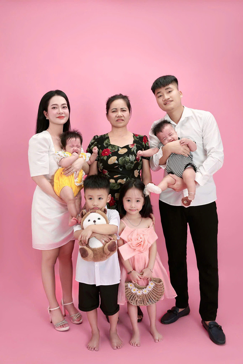 Chị Hải biết ơn mẹ chồng khi đã đồng hành cùng chị suốt những năm tháng chăm con nhỏ