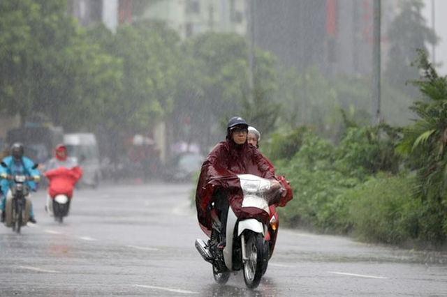 Miền Bắc bước vào đợt mưa dông diện rộng.