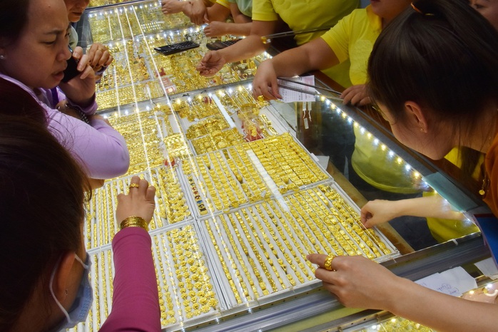 Giá vàng miếng SJC duy trì mốc cao