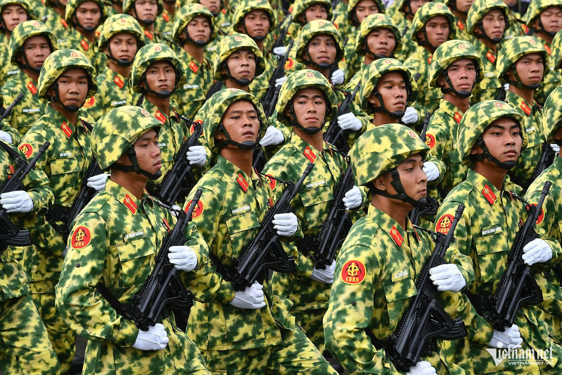 Khối chiến sĩ Phòng hóa