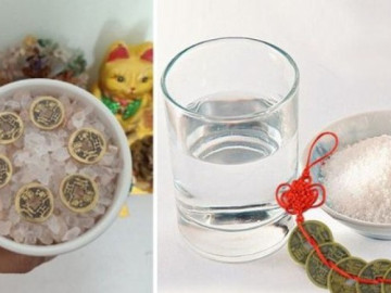 Đây là lý do đặt ngay bát nước muối trong nhà để hóa giải xui xẻo, bệnh tật, nhất là trong tháng cô hồn